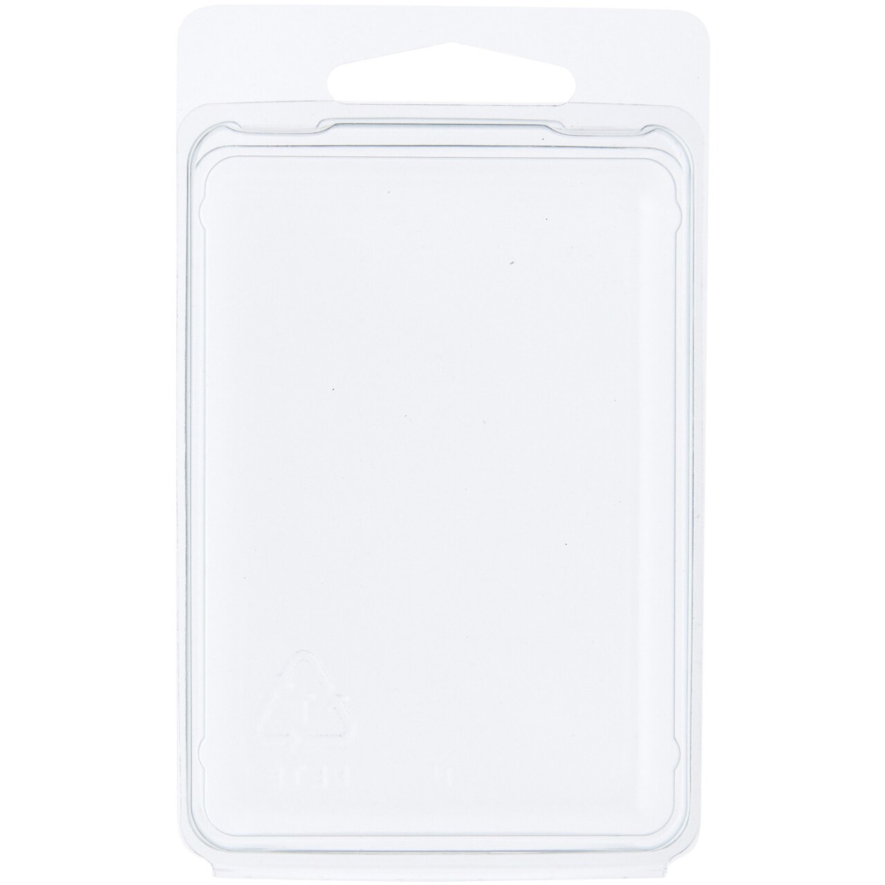 Collecting Warehouse Clear Plastic Clamshell Package / Storage Container, 3.4375" H x 2.375" W 0.9375" D